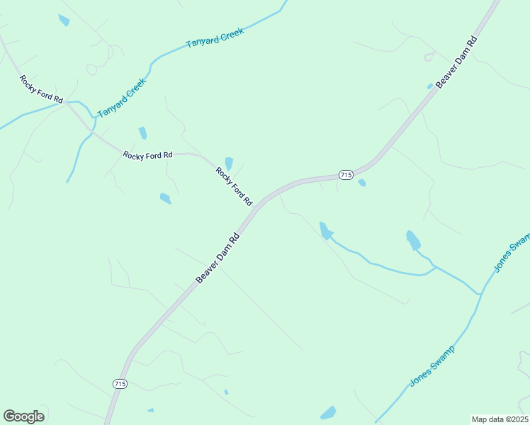 map of restaurants, bars, coffee shops, grocery stores, and more near 17316 Beaver Dam Road in Beaverdam