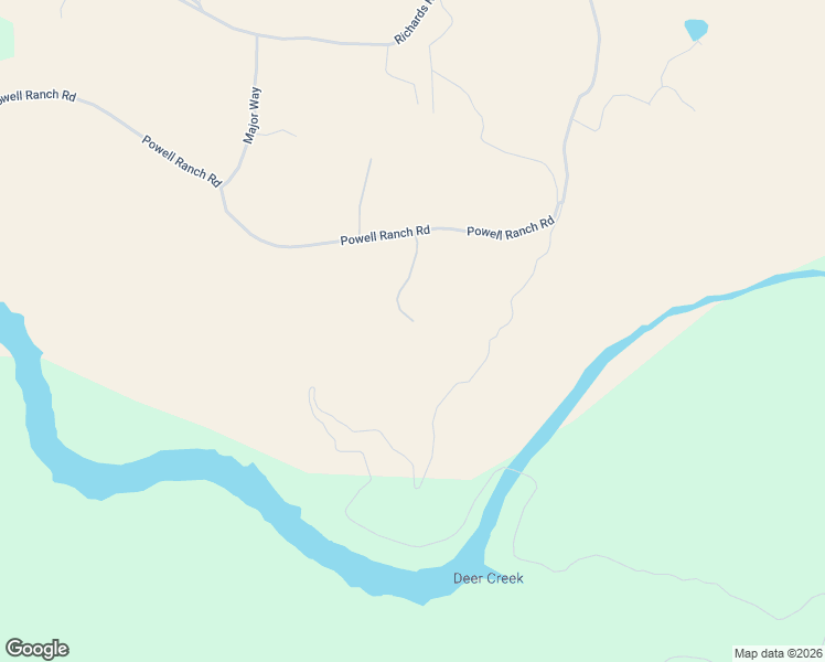 map of restaurants, bars, coffee shops, grocery stores, and more near 26255 Powell Ranch Road in Sonora