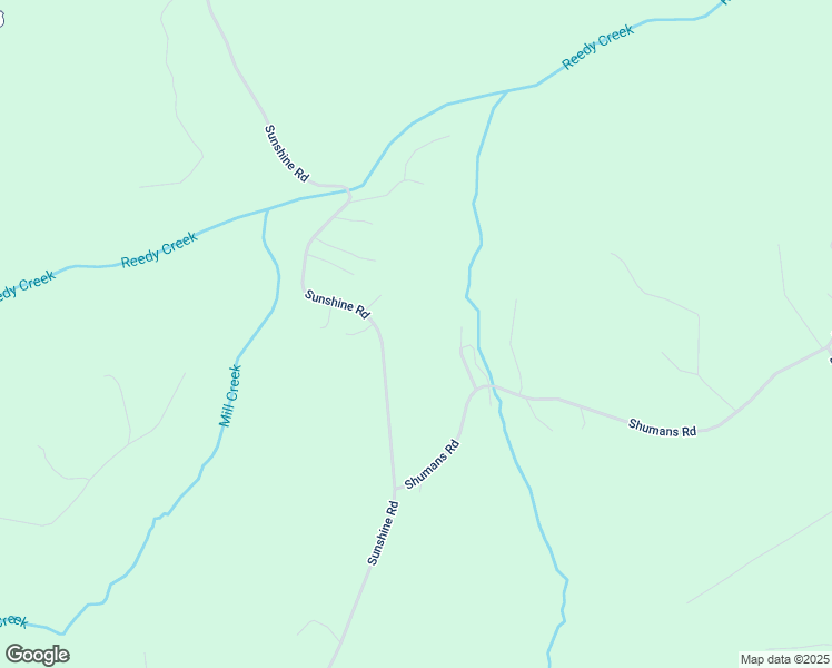 map of restaurants, bars, coffee shops, grocery stores, and more near 28023 Sunshine Road in Ruther Glen