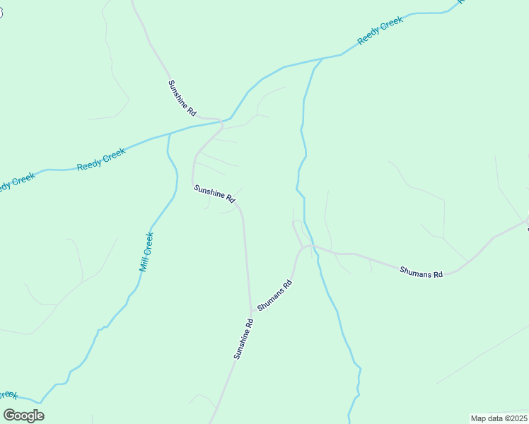 map of restaurants, bars, coffee shops, grocery stores, and more near 28023 Sunshine Road in Ruther Glen