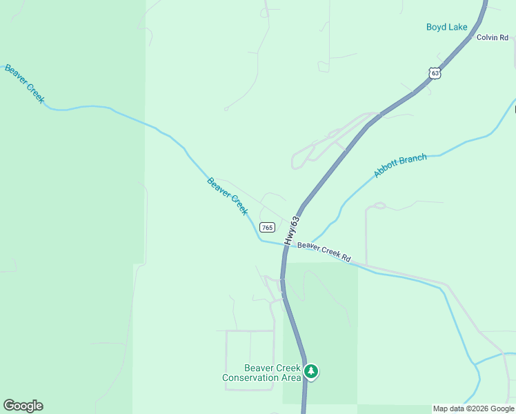 map of restaurants, bars, coffee shops, grocery stores, and more near 12580 Southwind Circle in Rolla