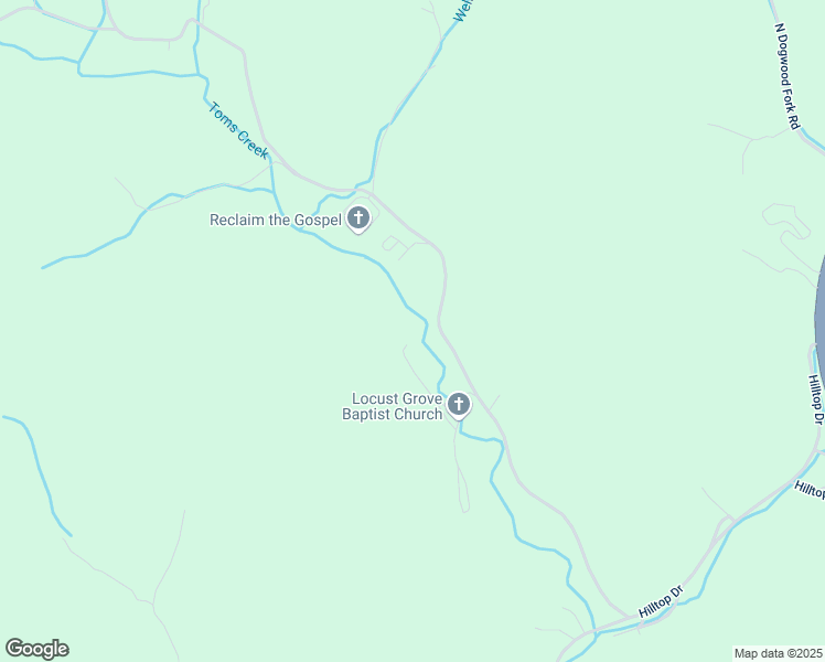 map of restaurants, bars, coffee shops, grocery stores, and more near 305 Locust Grove Road in Stambaugh