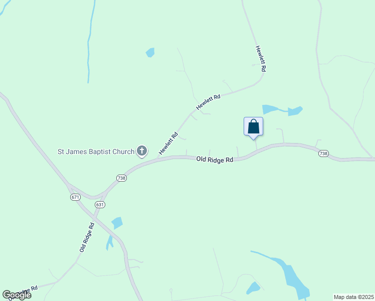 map of restaurants, bars, coffee shops, grocery stores, and more near 14422 Old Ridge Road in Beaverdam