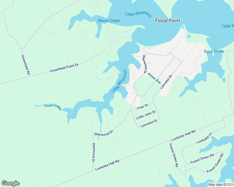map of restaurants, bars, coffee shops, grocery stores, and more near 152 Swann Court in Reedville