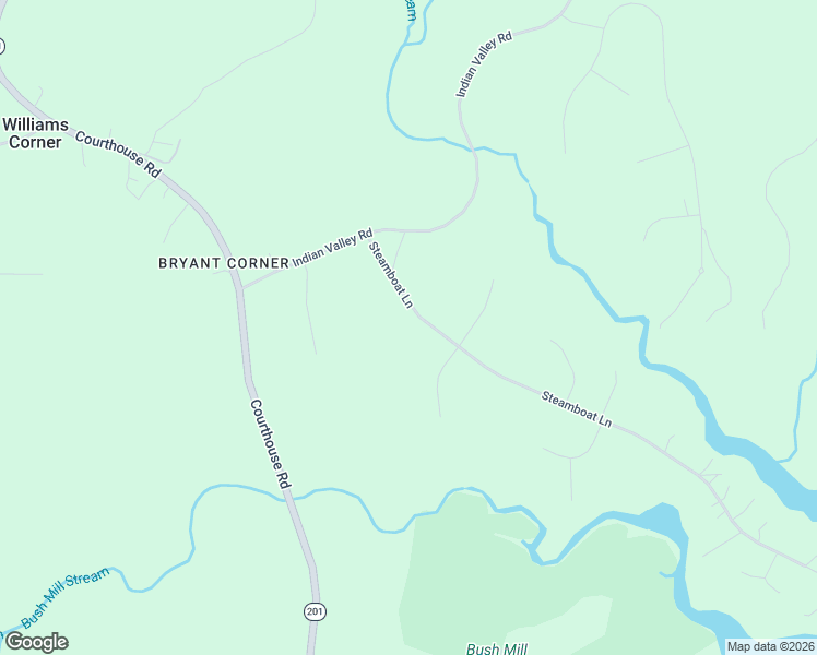 map of restaurants, bars, coffee shops, grocery stores, and more near Steamboat Lane in Heathsville