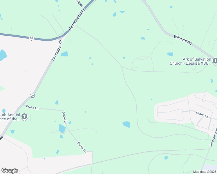 map of restaurants, bars, coffee shops, grocery stores, and more near Shwana Hwy in Nicholasville