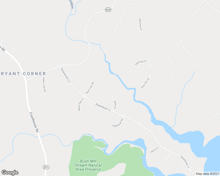 map of restaurants, bars, coffee shops, grocery stores, and more near 200 Buoy Drive in Heathsville