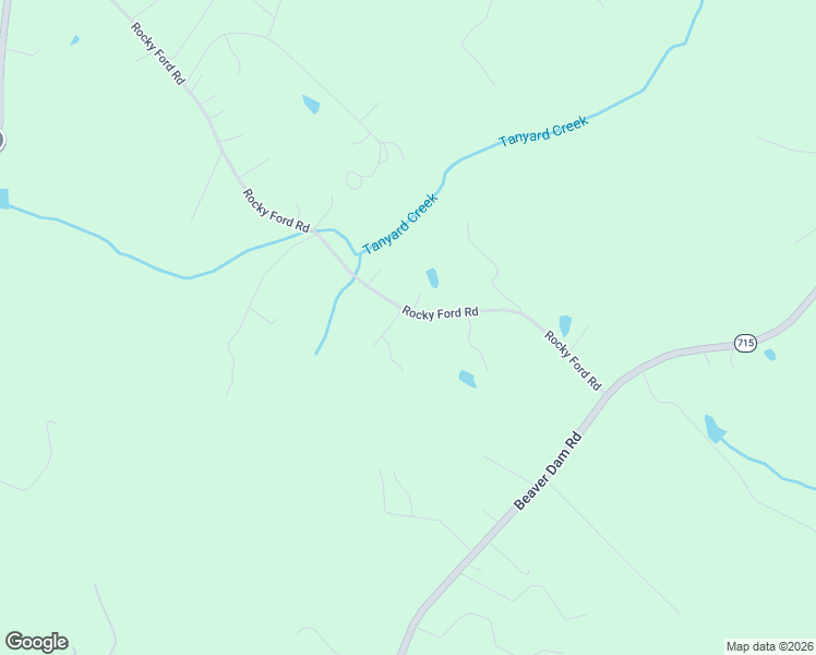 map of restaurants, bars, coffee shops, grocery stores, and more near 17167 Rocky Ford Road in Beaverdam