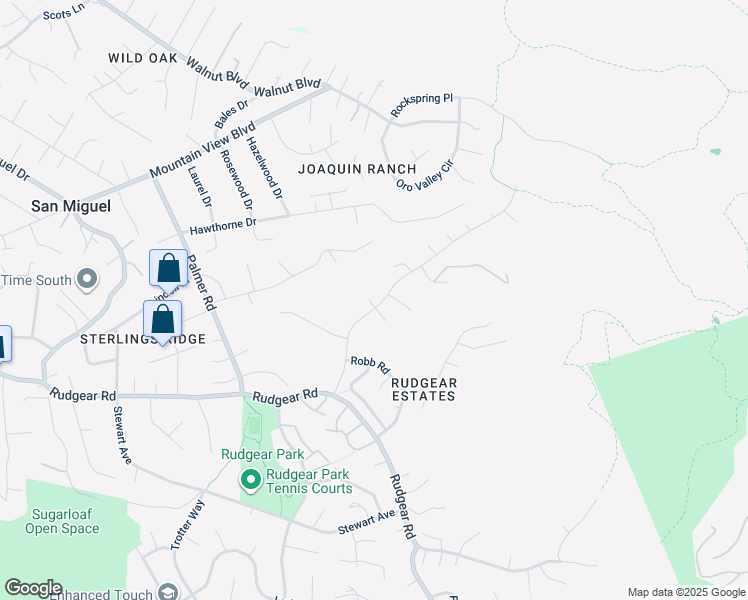 map of restaurants, bars, coffee shops, grocery stores, and more near 1474 Whitecliff Way in Walnut Creek