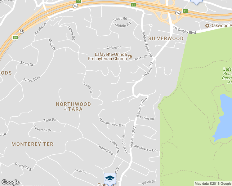 map of restaurants, bars, coffee shops, grocery stores, and more near 4161 Coralee Lane in Lafayette