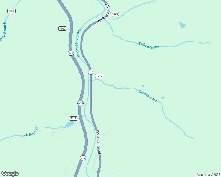 map of restaurants, bars, coffee shops, grocery stores, and more near 256 Crooked Run Road in Inez