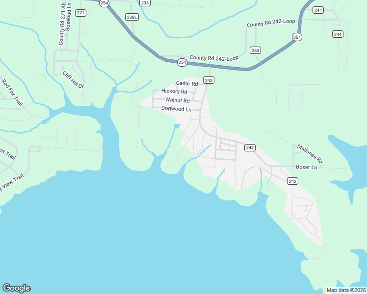 map of restaurants, bars, coffee shops, grocery stores, and more near Snowman Lane in Hickory County