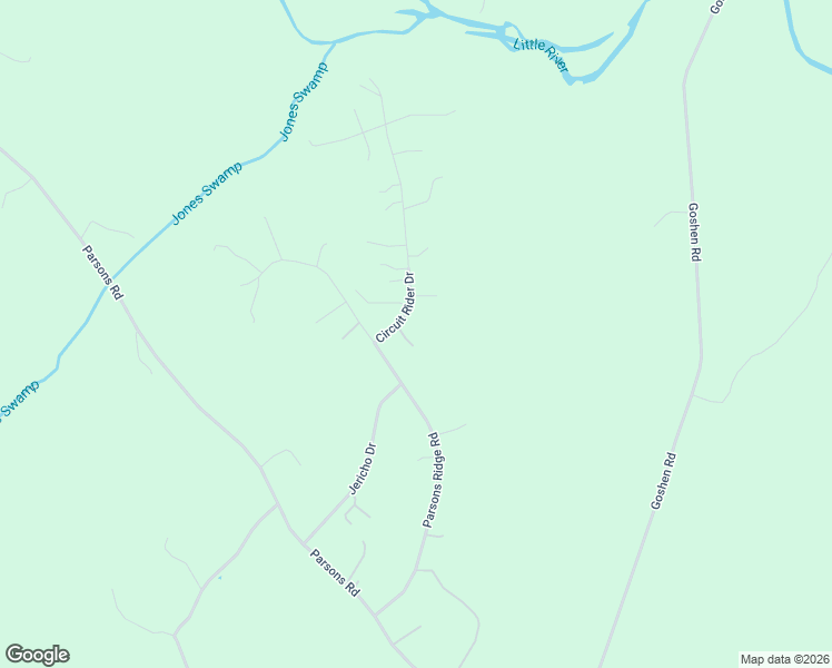 map of restaurants, bars, coffee shops, grocery stores, and more near 17438 Circuit Rider Drive in Beaverdam