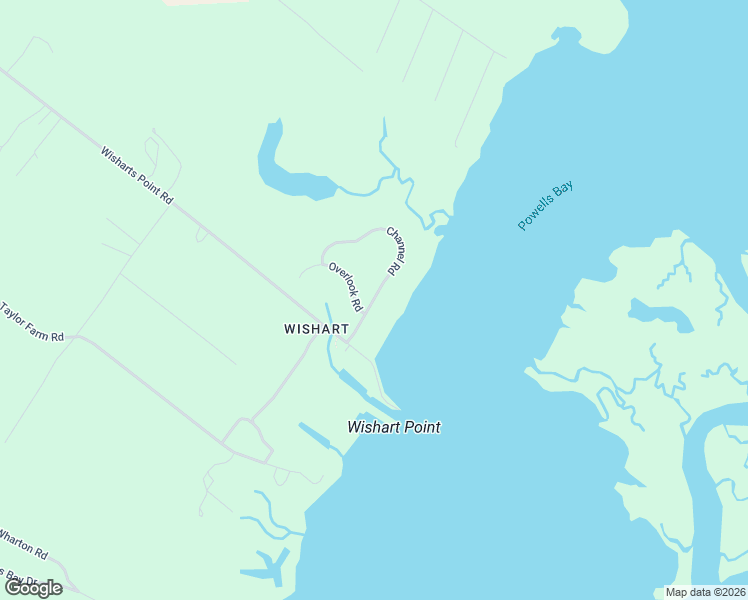 map of restaurants, bars, coffee shops, grocery stores, and more near Channel Road in Atlantic