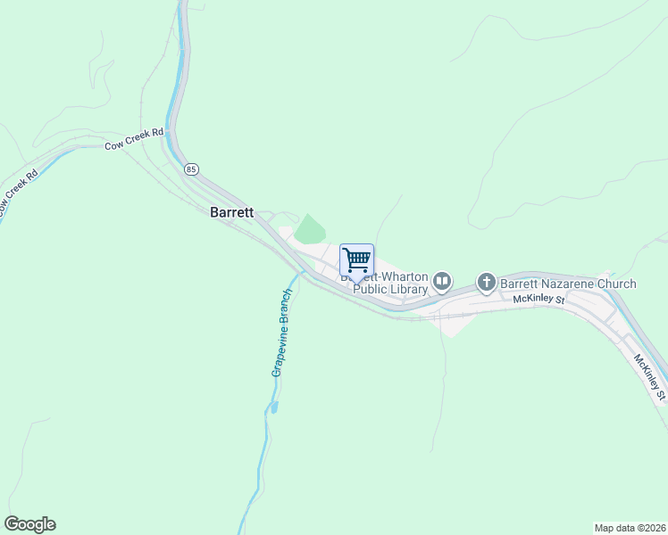 map of restaurants, bars, coffee shops, grocery stores, and more near 222 Garretts Creek Road in Boone