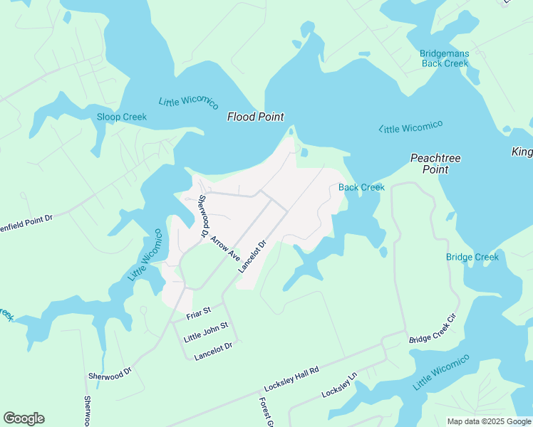 map of restaurants, bars, coffee shops, grocery stores, and more near 392 Berkshire Drive in Reedville