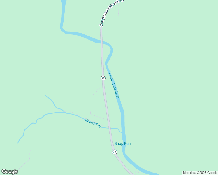map of restaurants, bars, coffee shops, grocery stores, and more near Cowpasture River Highway in Clifton Forge