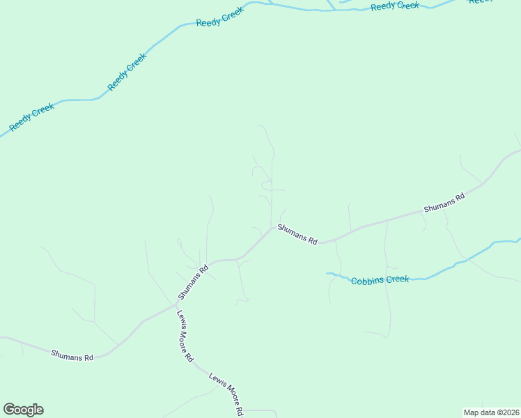 map of restaurants, bars, coffee shops, grocery stores, and more near 19085 Shumans Road in Ruther Glen