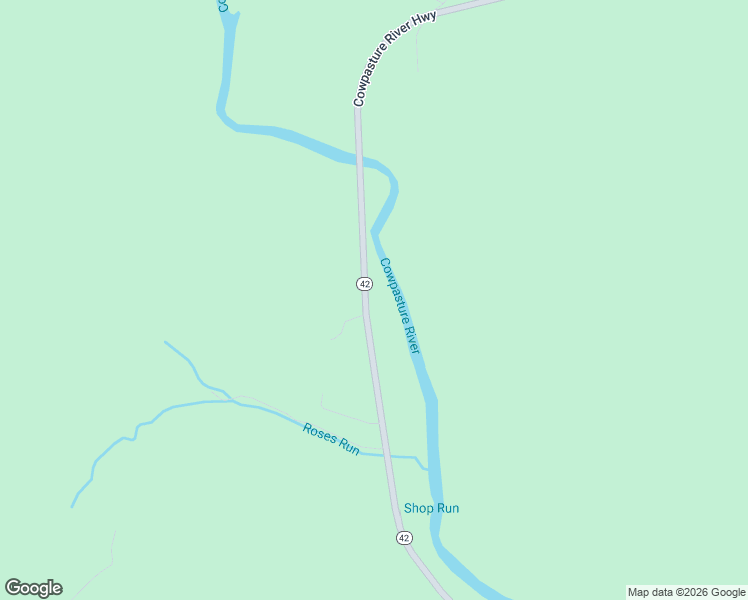 map of restaurants, bars, coffee shops, grocery stores, and more near 24 Cowpasture River Highway in Millboro