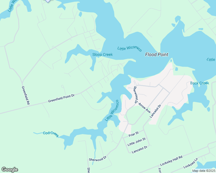 map of restaurants, bars, coffee shops, grocery stores, and more near 682 Greenfield Point Drive in Reedville