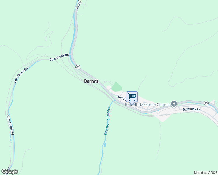 map of restaurants, bars, coffee shops, grocery stores, and more near 178 Bennett Drive in Wharton