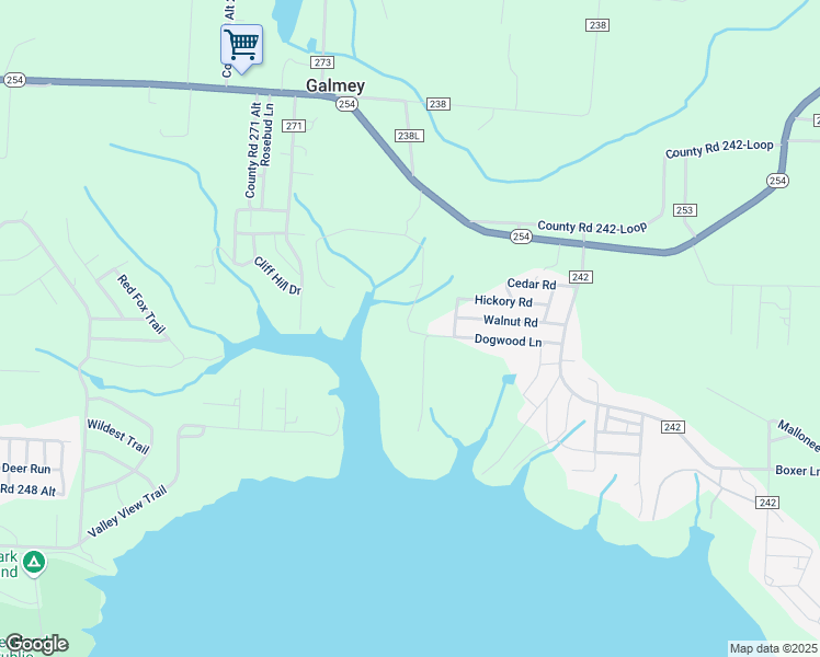 map of restaurants, bars, coffee shops, grocery stores, and more near 21499 Dogwood Lane in Wheatland
