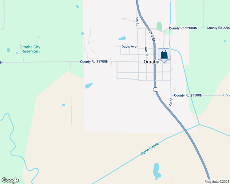 map of restaurants, bars, coffee shops, grocery stores, and more near 115 West Cherry Street in Omaha
