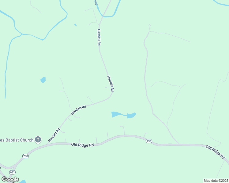 map of restaurants, bars, coffee shops, grocery stores, and more near 17456 Hewlett Road in Beaverdam