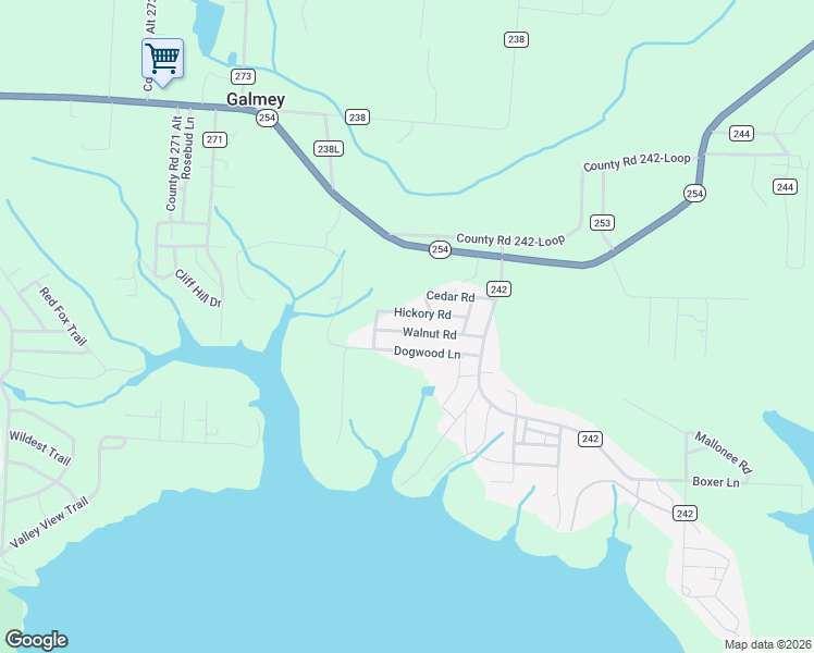 map of restaurants, bars, coffee shops, grocery stores, and more near 21655 Walnut Road in Wheatland