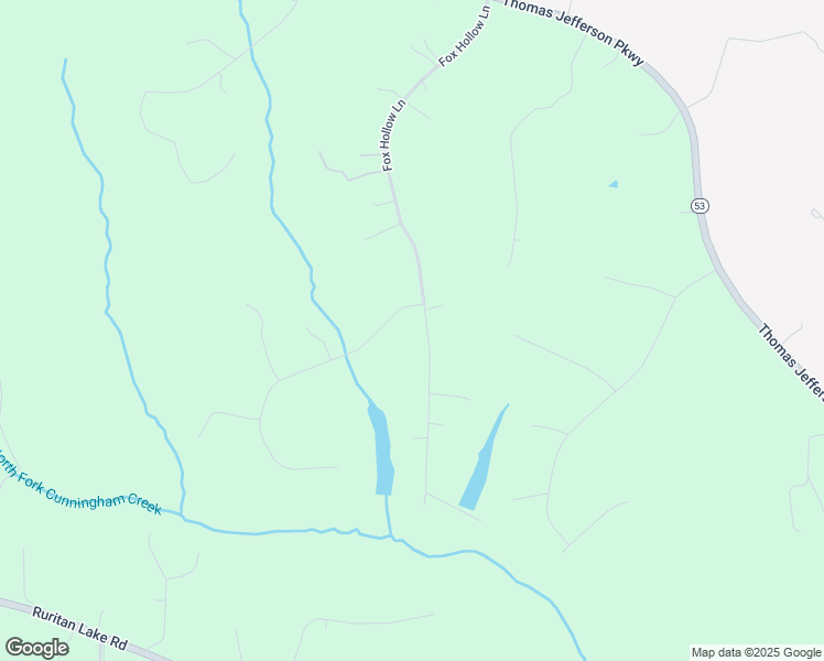 map of restaurants, bars, coffee shops, grocery stores, and more near 69 Country Creek Way in Palmyra