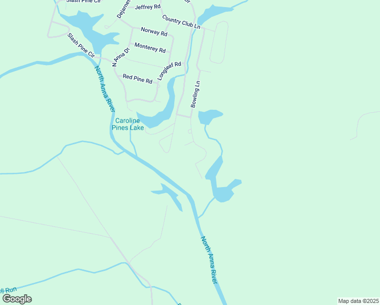 map of restaurants, bars, coffee shops, grocery stores, and more near 27304 Summer Drive in Ruther Glen