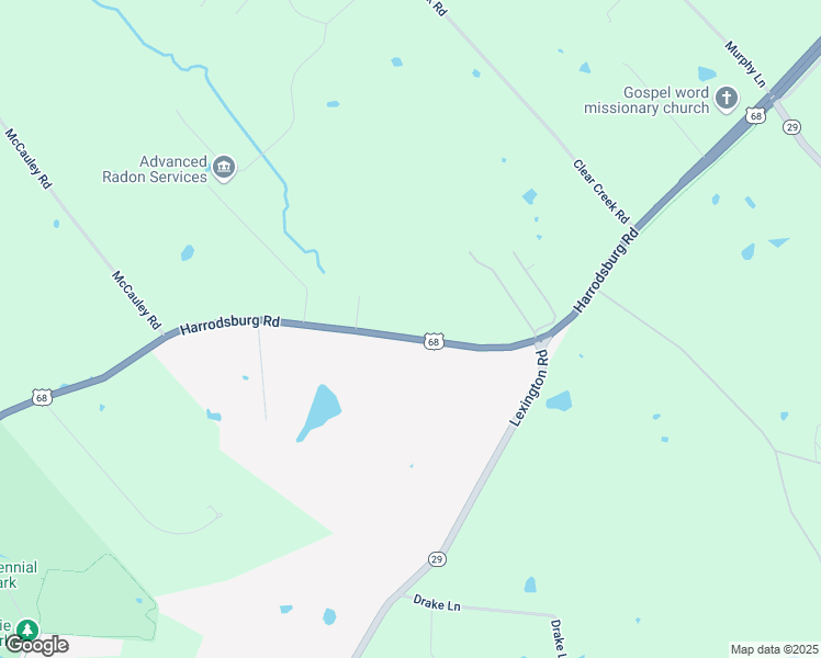 map of restaurants, bars, coffee shops, grocery stores, and more near 9135 Harrodsburg Road in Nicholasville