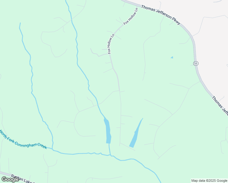 map of restaurants, bars, coffee shops, grocery stores, and more near 48 Country Creek Way in Palmyra