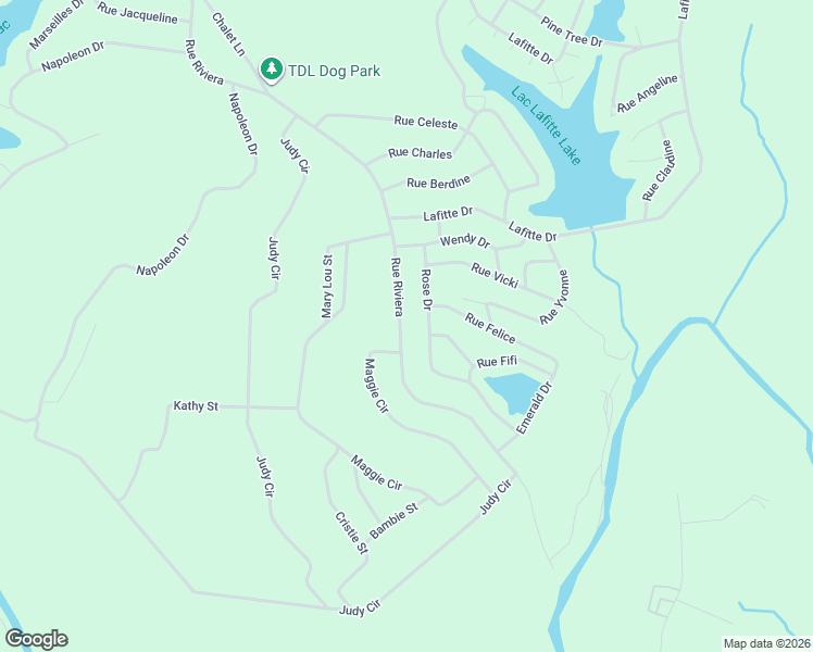 map of restaurants, bars, coffee shops, grocery stores, and more near 1288 Rue Riviera in Bonne Terre
