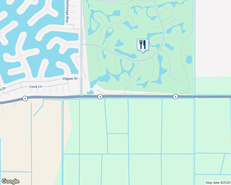 map of restaurants, bars, coffee shops, grocery stores, and more near 2428 Wayfarer Court in Discovery Bay