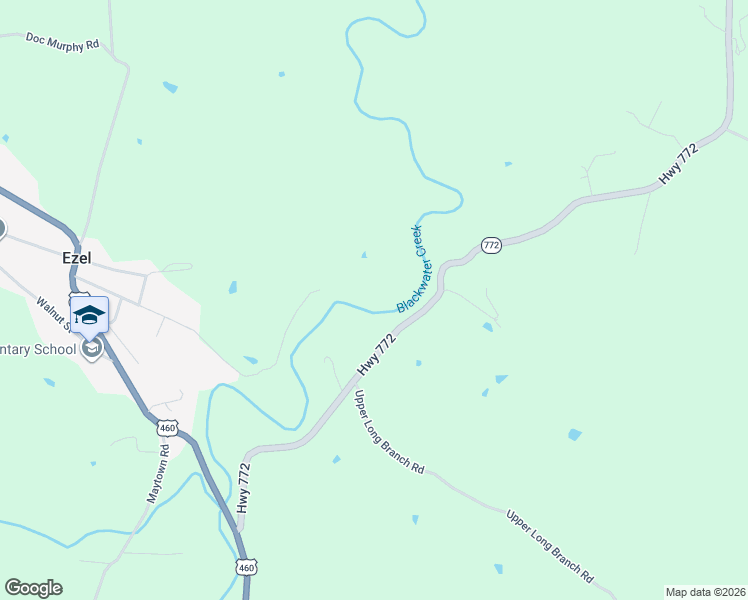 map of restaurants, bars, coffee shops, grocery stores, and more near in Ezel