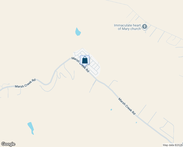 map of restaurants, bars, coffee shops, grocery stores, and more near 16711 John Marsh Road in Brentwood