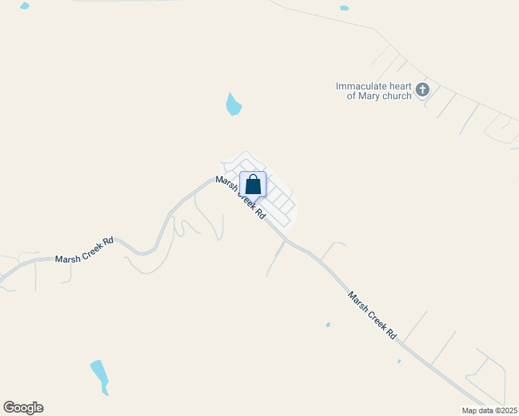 map of restaurants, bars, coffee shops, grocery stores, and more near 16711 John Marsh Road in Brentwood