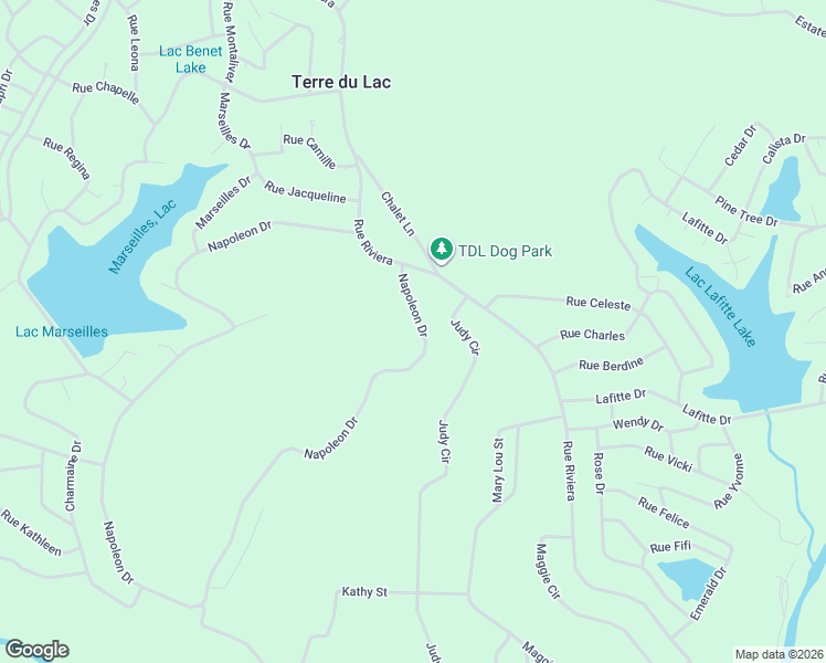 map of restaurants, bars, coffee shops, grocery stores, and more near 1732 Napoleon Drive in Bonne Terre