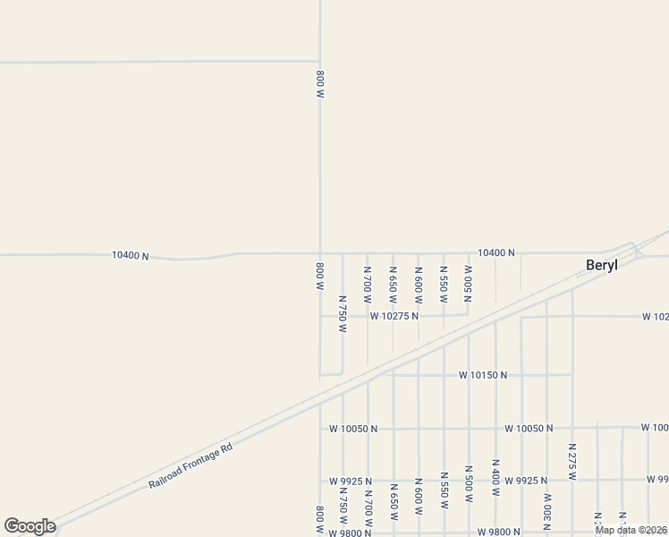 map of restaurants, bars, coffee shops, grocery stores, and more near 10373 North 750 West in Beryl