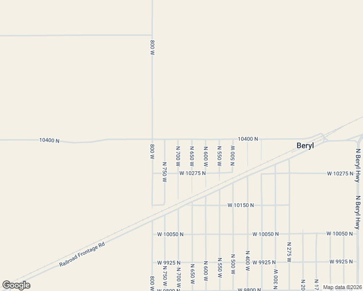 map of restaurants, bars, coffee shops, grocery stores, and more near 10373 North 750 West in Beryl