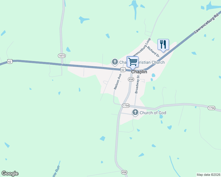 map of restaurants, bars, coffee shops, grocery stores, and more near 16-286 Church Street in Bloomfield