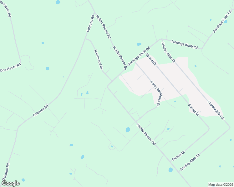 map of restaurants, bars, coffee shops, grocery stores, and more near 1230 Hobbs Reesor Road in Vine Grove