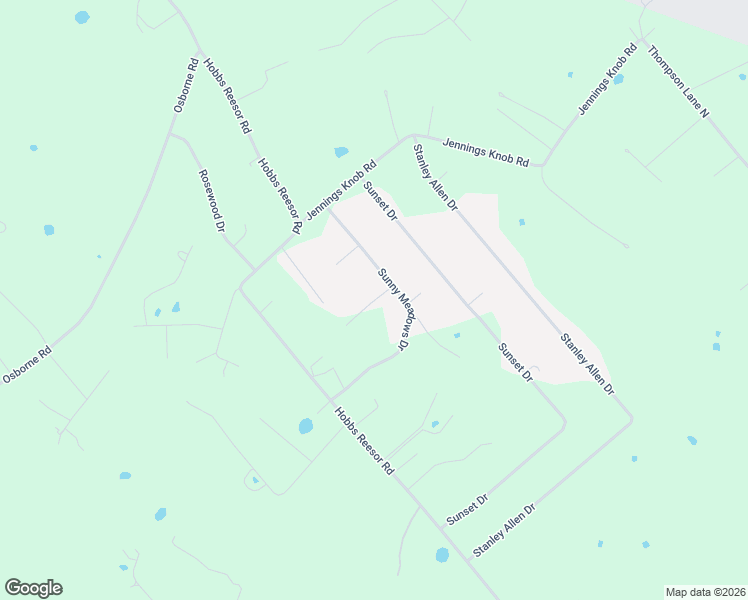 map of restaurants, bars, coffee shops, grocery stores, and more near 22 Meadow Vale Court in Vine Grove