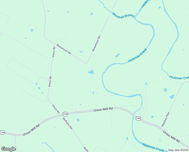 map of restaurants, bars, coffee shops, grocery stores, and more near 1120 Beaumont Road in Nicholasville
