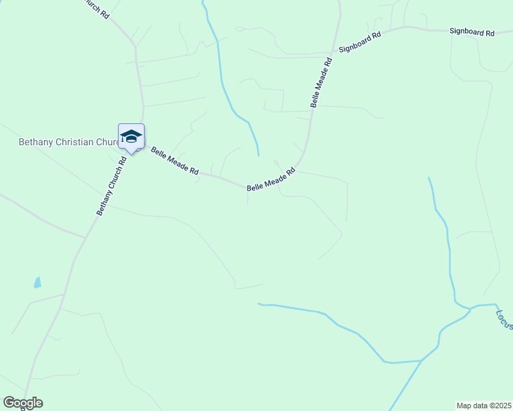 map of restaurants, bars, coffee shops, grocery stores, and more near 432 Belle Meade Road in Bumpass