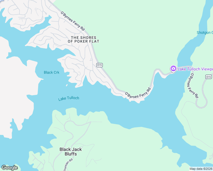 map of restaurants, bars, coffee shops, grocery stores, and more near 832 Poker Flat Road in Copperopolis