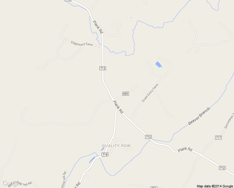 map of restaurants, bars, coffee shops, grocery stores, and more near 3165 Rhodes Lane in North Garden