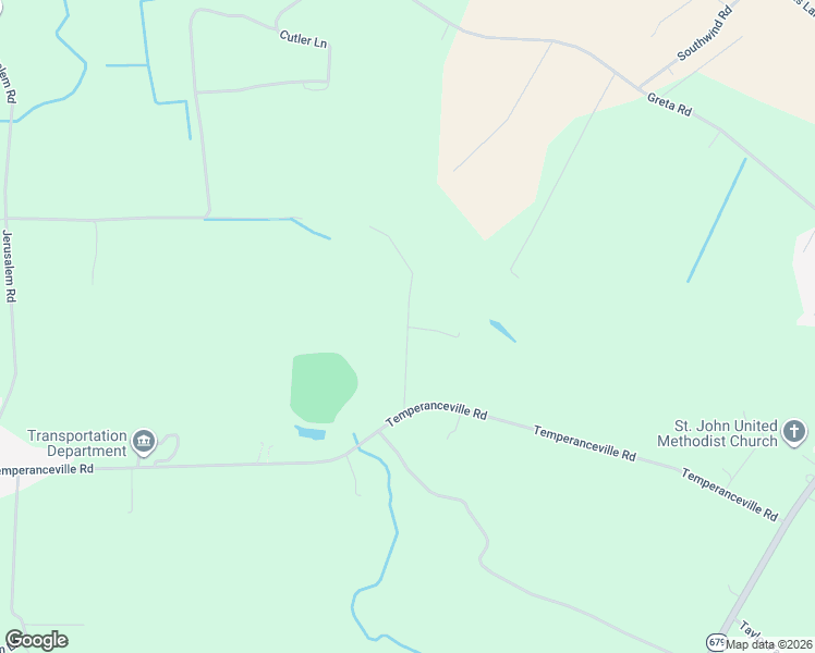 map of restaurants, bars, coffee shops, grocery stores, and more near 31201 Pond Road in Temperanceville