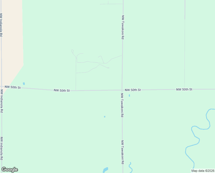 map of restaurants, bars, coffee shops, grocery stores, and more near 12126 Northwest 50th Street in Potwin